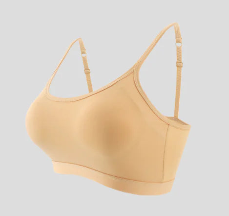 Top Cami de Yoga de Algodón Removible con Tirantes