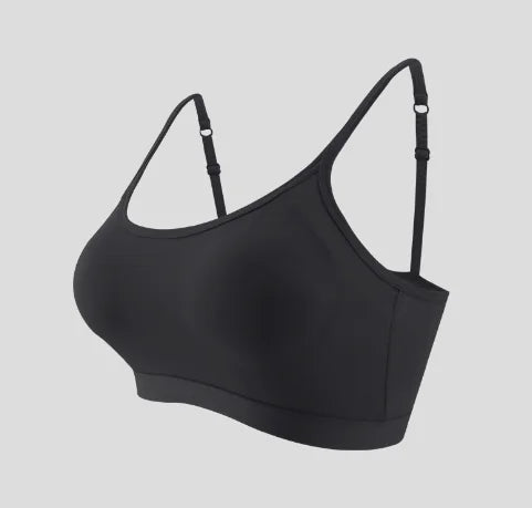 Top Cami de Yoga de Algodón Removible con Tirantes