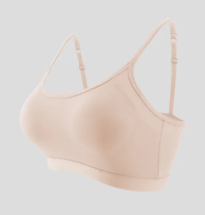 Top Cami de Yoga de Algodón Removible con Tirantes