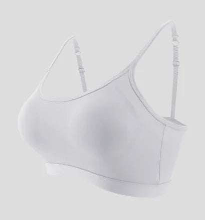 Top Cami de Yoga de Algodón Removible con Tirantes
